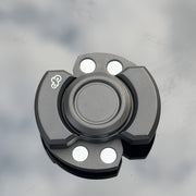 Stainless Steel EDC Decompress Toy Fidget Spinner Pop Coin Stress Relief Gadget for Adults