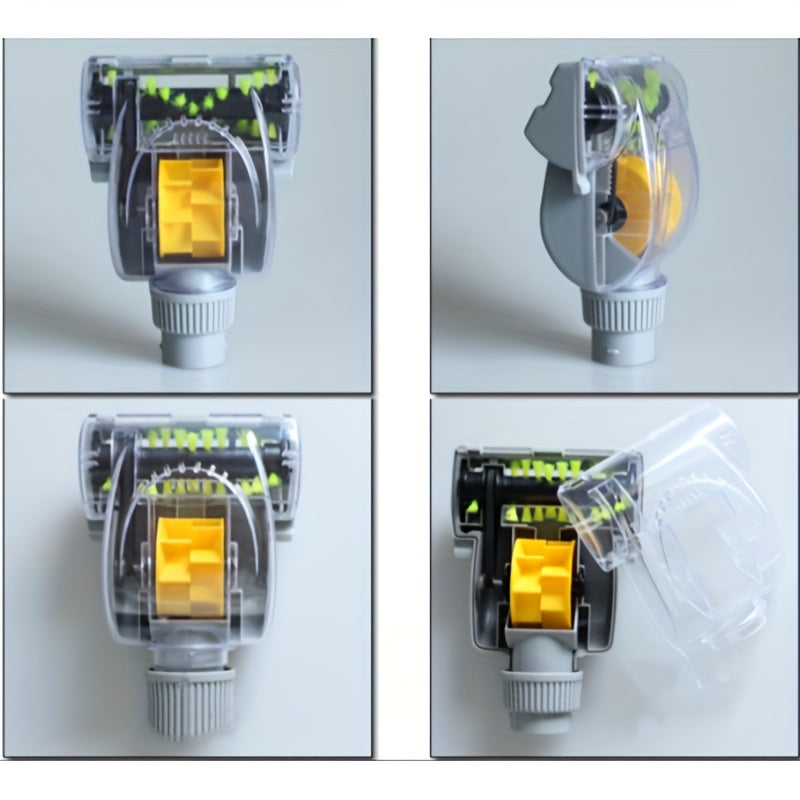 32mm Pneumatic Vacuum Cleaner Brush Head for Dust Mites and Carpet Cleaning