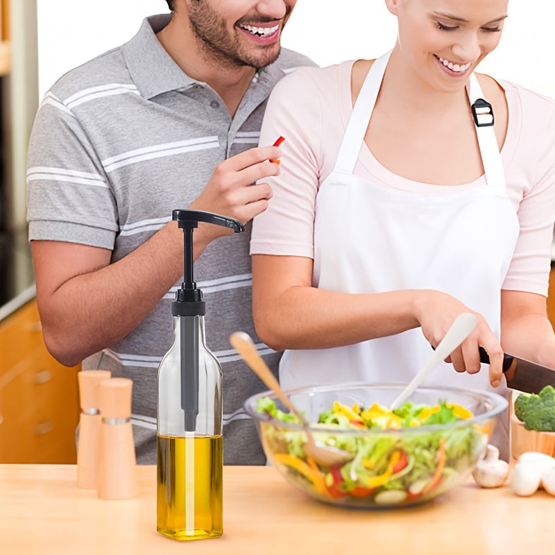 2 piezas de dispensador de bomba para botellas de jarabe de café, especias y aceite de 25.4 Oz