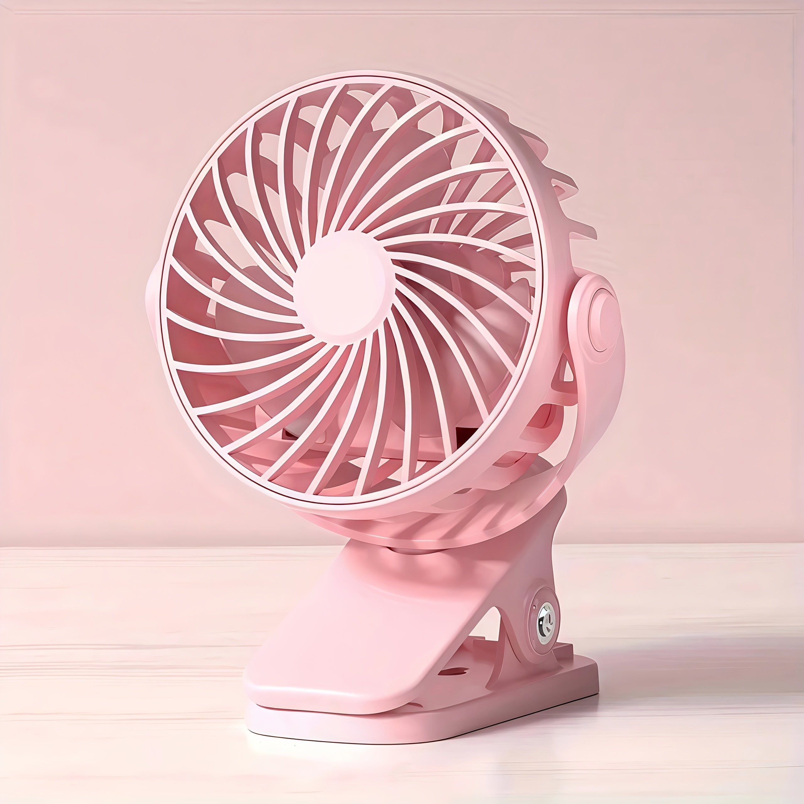 Quiet USB Rechargeable Desk Fan with Low Noise for Bedroom and Office