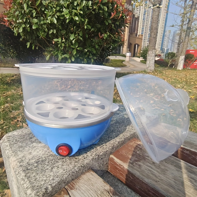 Multi-Function Egg Cooker Stainless Steel Automatic Power Off Food-Grade Kitchen Appliance