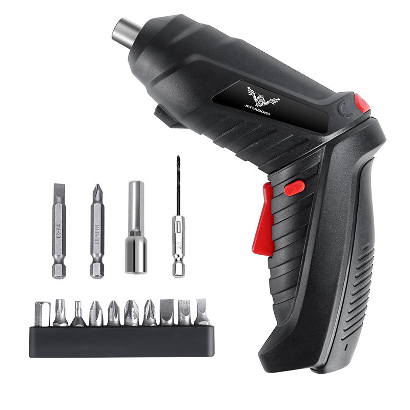 Electric Tool Set with 3.6V Mini Cordless Drill and Screwdriver 14 26 47 Pieces