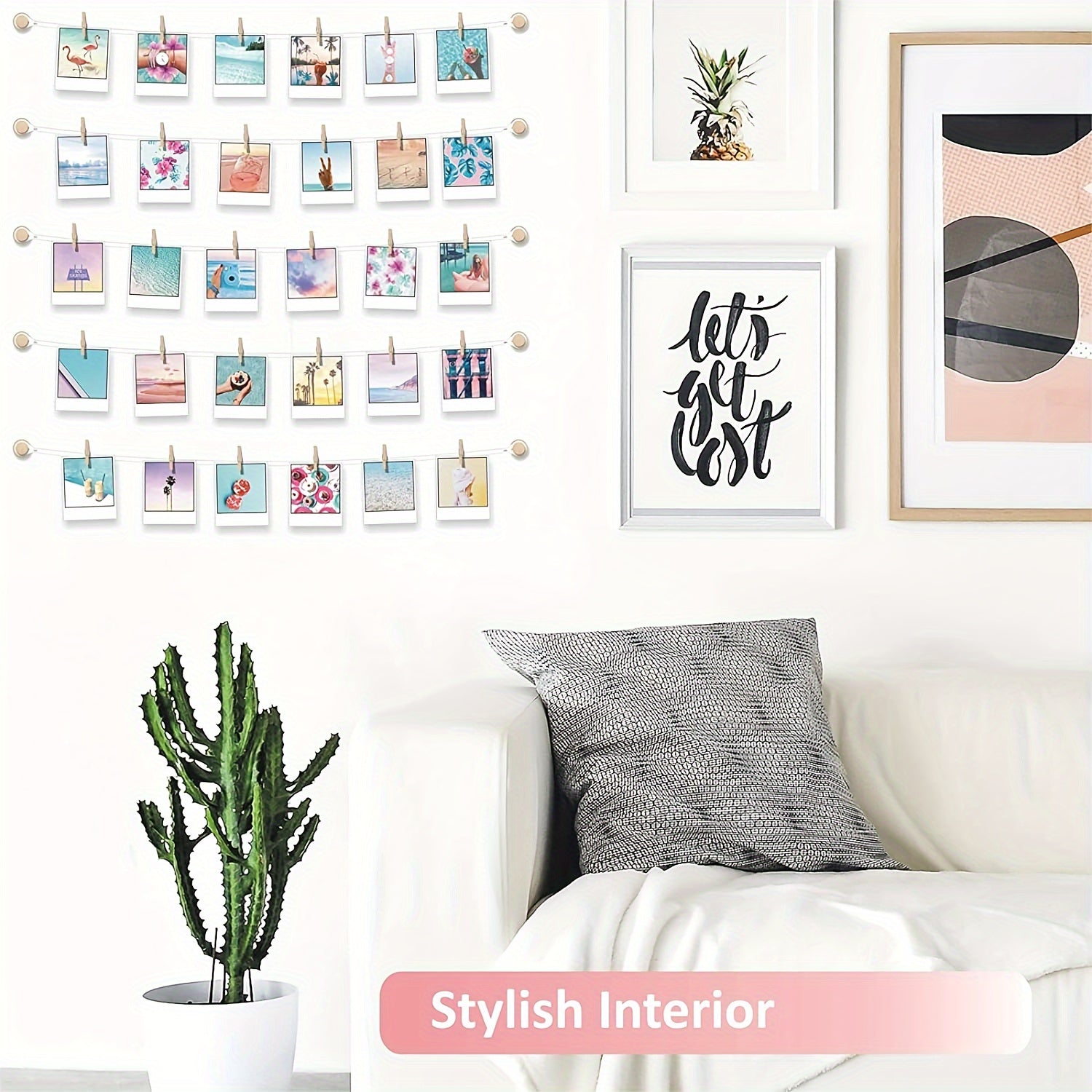 200 dona 1 dyuymli yog'och kiyimliklar va 10.06 metr jute ipi, hunarmandchilik va uy bezaklari uchun