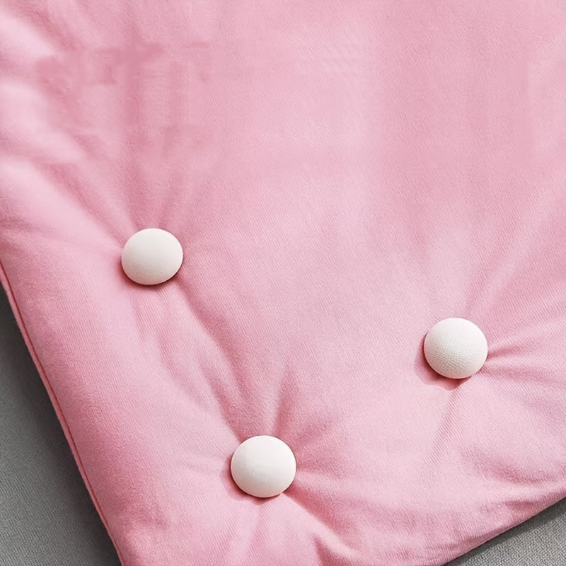 Set of 5 Pink Mushroom Head Bed Sheet Fasteners Non-Slip Discreet Quilt Holders