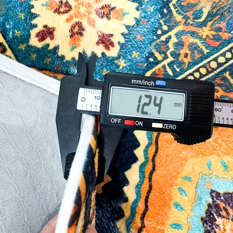 Flannel Flower Kitchen Rug Waterproof Non-slip Absorbent Anti-fatigue Mat with Sunflower Design