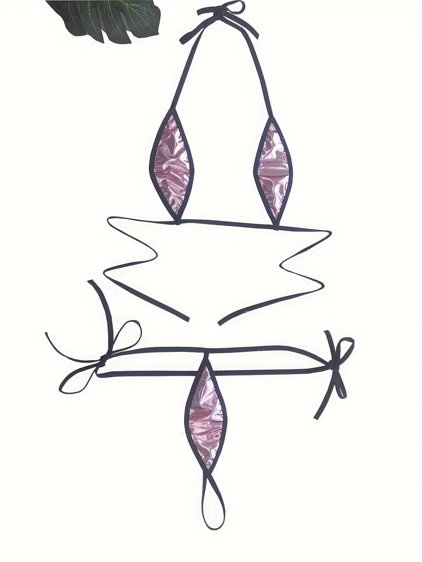 Sexy Lace Bikini Set for Women One Size S/M/L Underwear