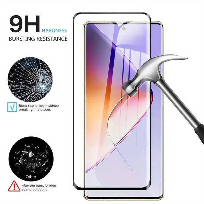 2pcs 3D Curved Edge Tempered Glass Screen Protector for Note 30 40 Series