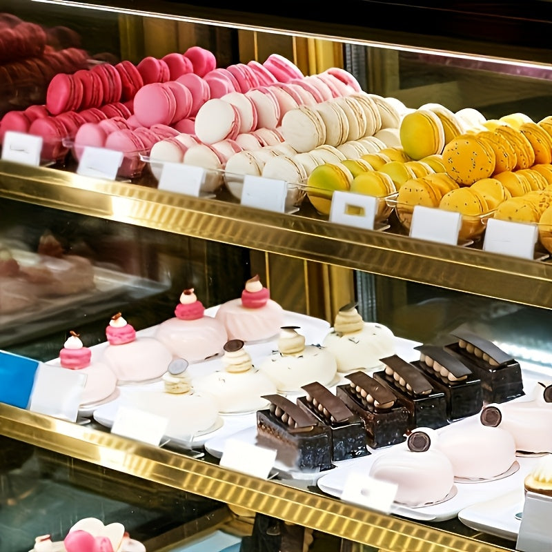 Acrylic Price Tag Business Card Holder Set of 10 with Small Sign Tag and Pendulum