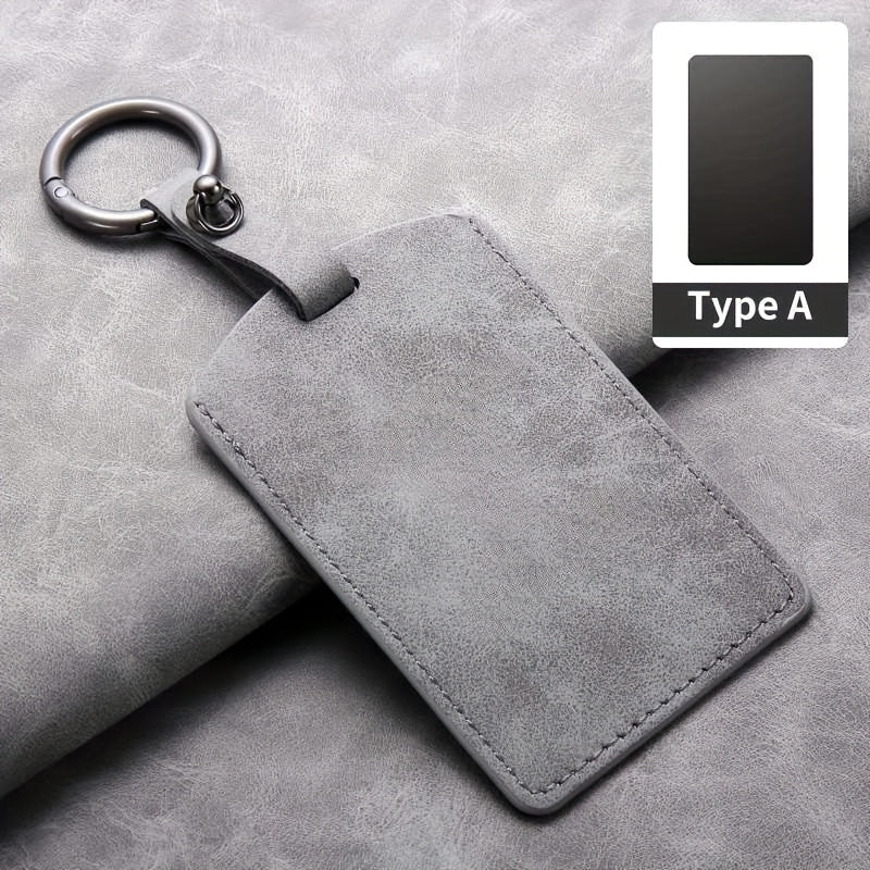 Universal PU Leather Key Fob Cover for Cars, Stylish Durable Protector