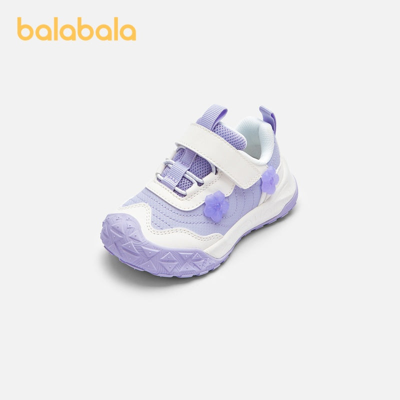 Girls' Kids Sneakers Low Top Casual Sports Shoes with Flowers and Geometric Patterns