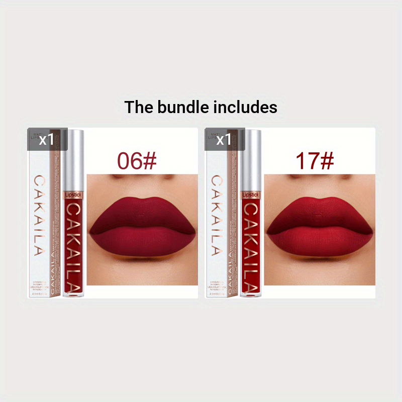 Set de gloss de labios mate impermeable para mujer, 18 colores, hidratante y de larga duración
