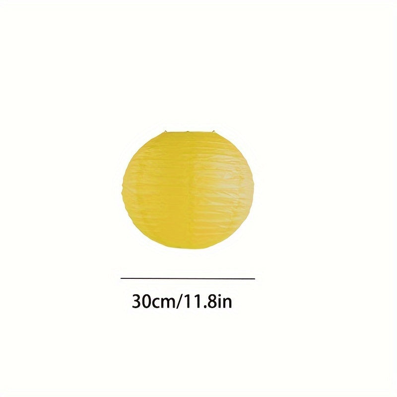 Rang-barang Yapon qog'oz chiroqlari uy partiyalari, to'ylar, bayramlar, Hallowe'en, ko'p o'lchamlar