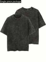 Camiseta de estilo hip-hop de algodón para hombres para actividades al aire libre en verano