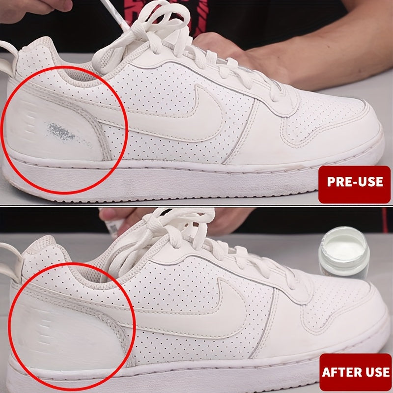 White Faux Leather Shoe & Furniture Dye Restorer Cream