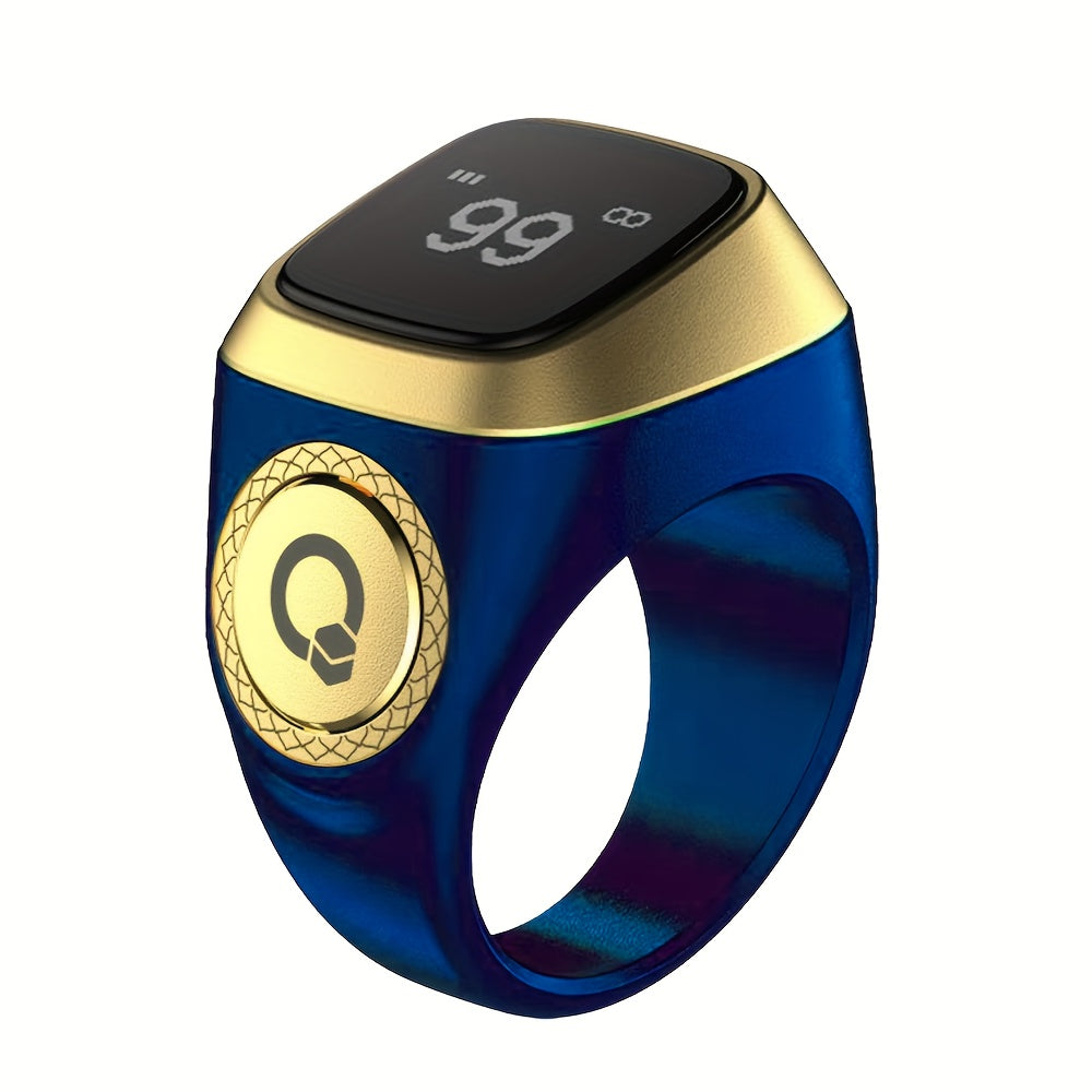 Dua Aqlli Halqa, hisoblagichlar, eslatmalar, yo'nalish ko'rsatkichi va OLED displey bilan; Azan signalizatori, uzoq batareya umriga ega va zamonaviy dizayn.