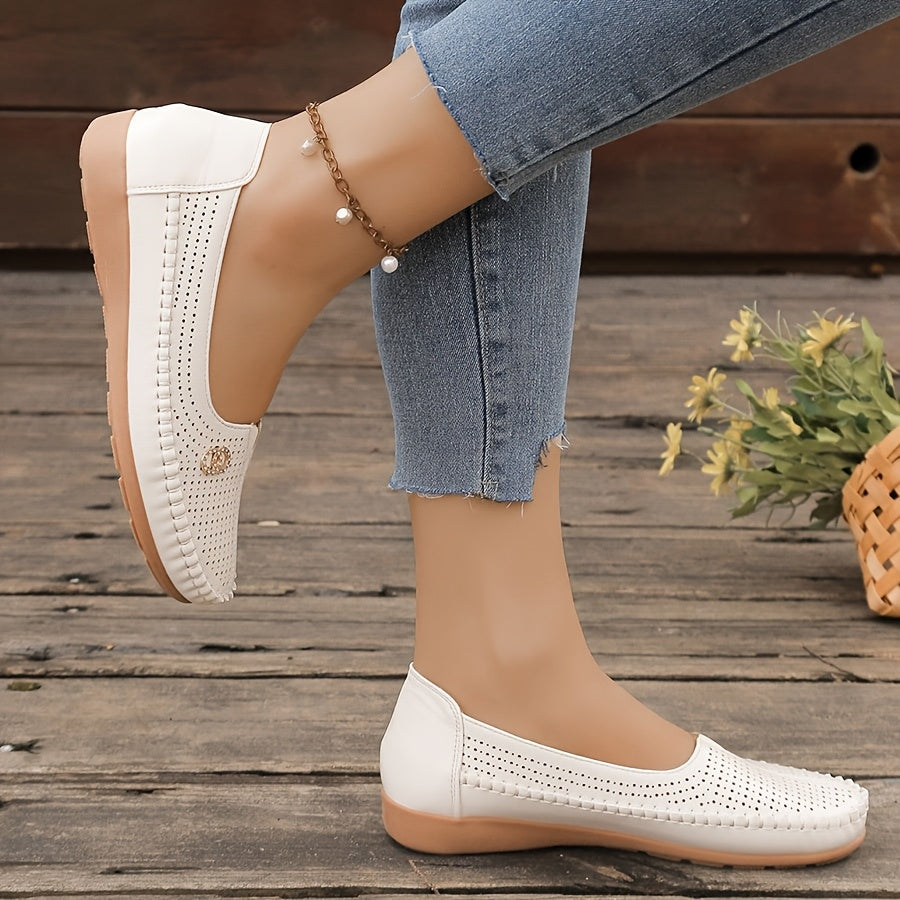 Women's Soft-Soled Flat Shoes Comfortable Breathable Loafers