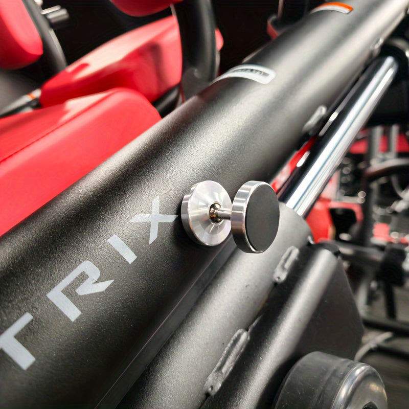 Gym va transport uchun magnit telefon tutqich, alyuminiy alloy, 360° burilish