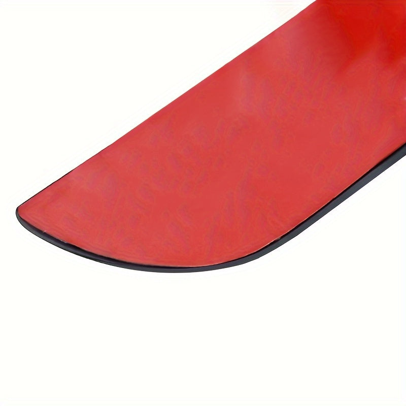 Universal PVC Car Trunk Door Sill Protector Rubber Strip 89.92cm Scratch Guard