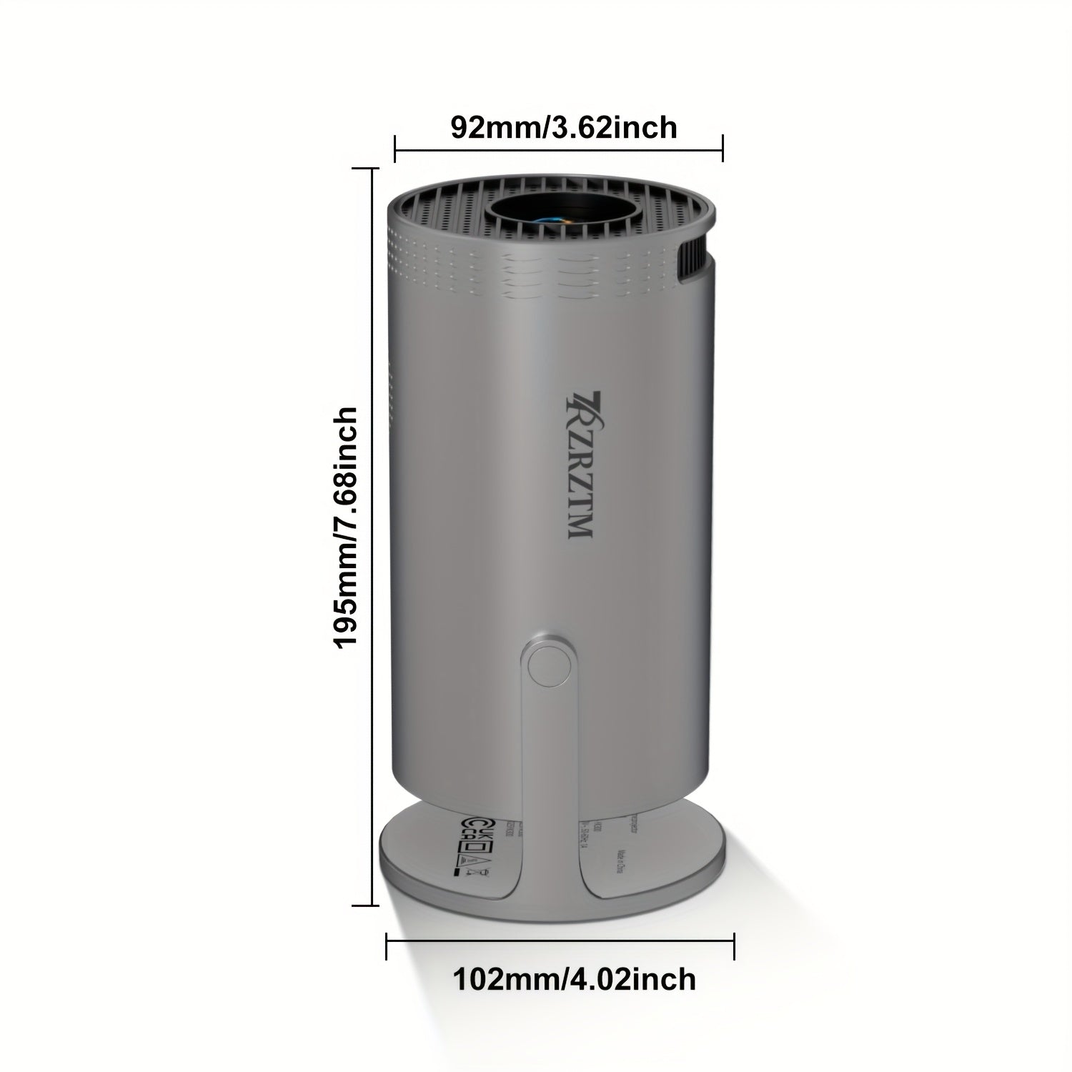 HD Mini Projector with WiFi6 and Auto Level Correction for Home Theater