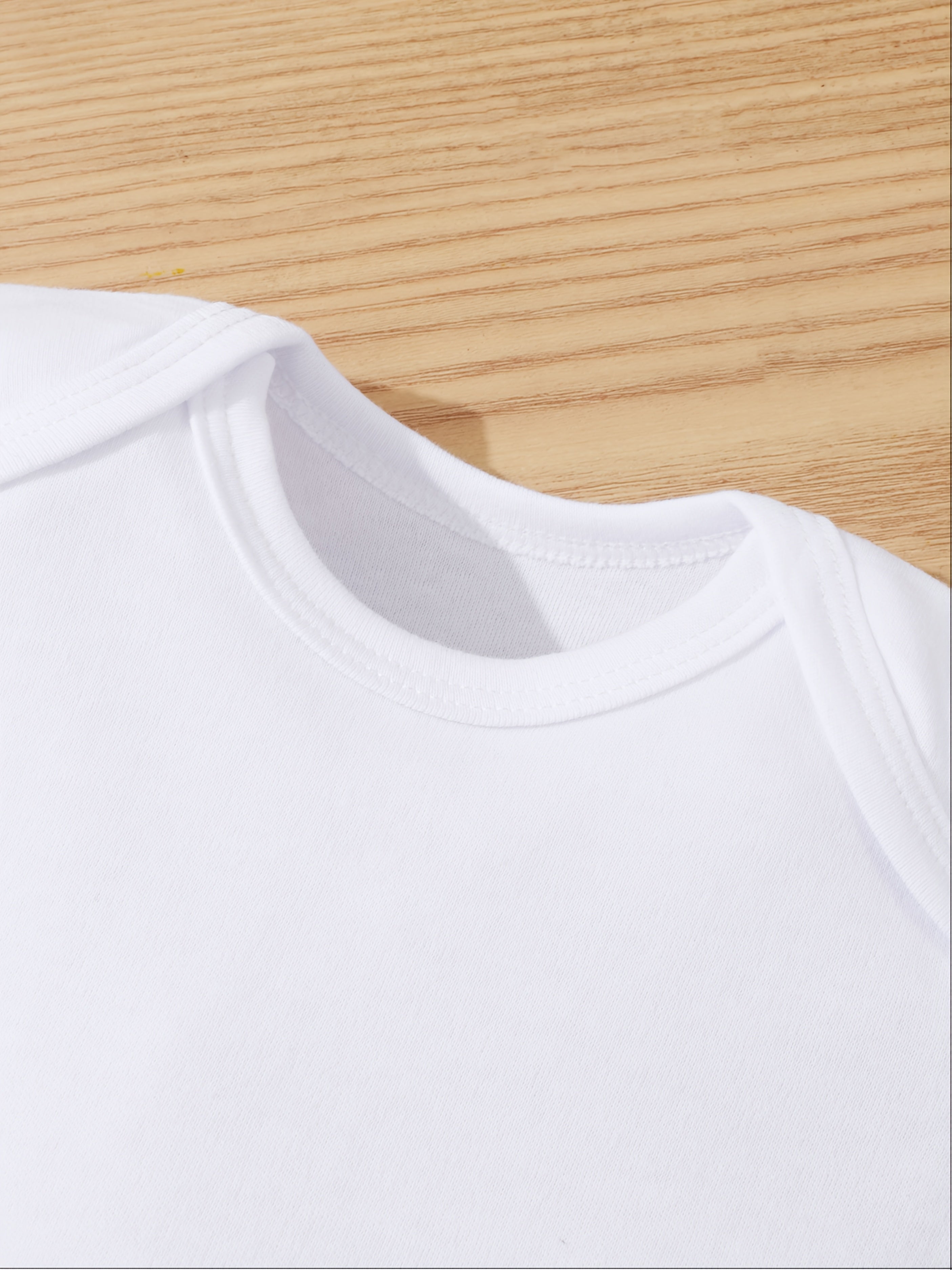 Unisex Baby Cotton Knit Onesie Short Sleeve Crew Neck Button Front Summer Casual