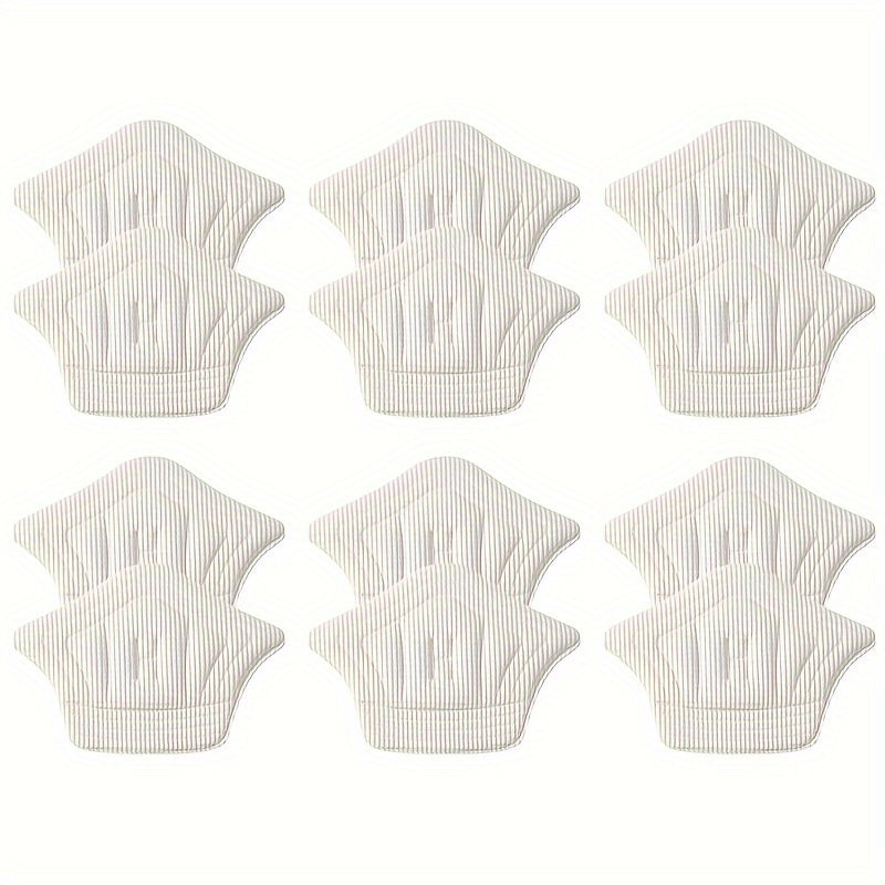 6 Pairs EVA Heel Cushion Pads Support Inserts for Sneakers and Sports Shoes