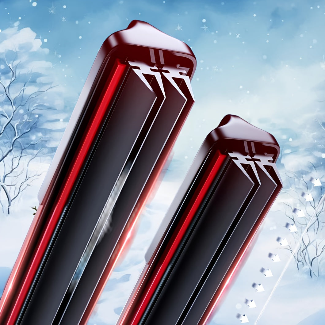 Durable 4-Layer J Hook Wiper Blades with Rubber Strips for All Cars 35.56-71.12 cm
