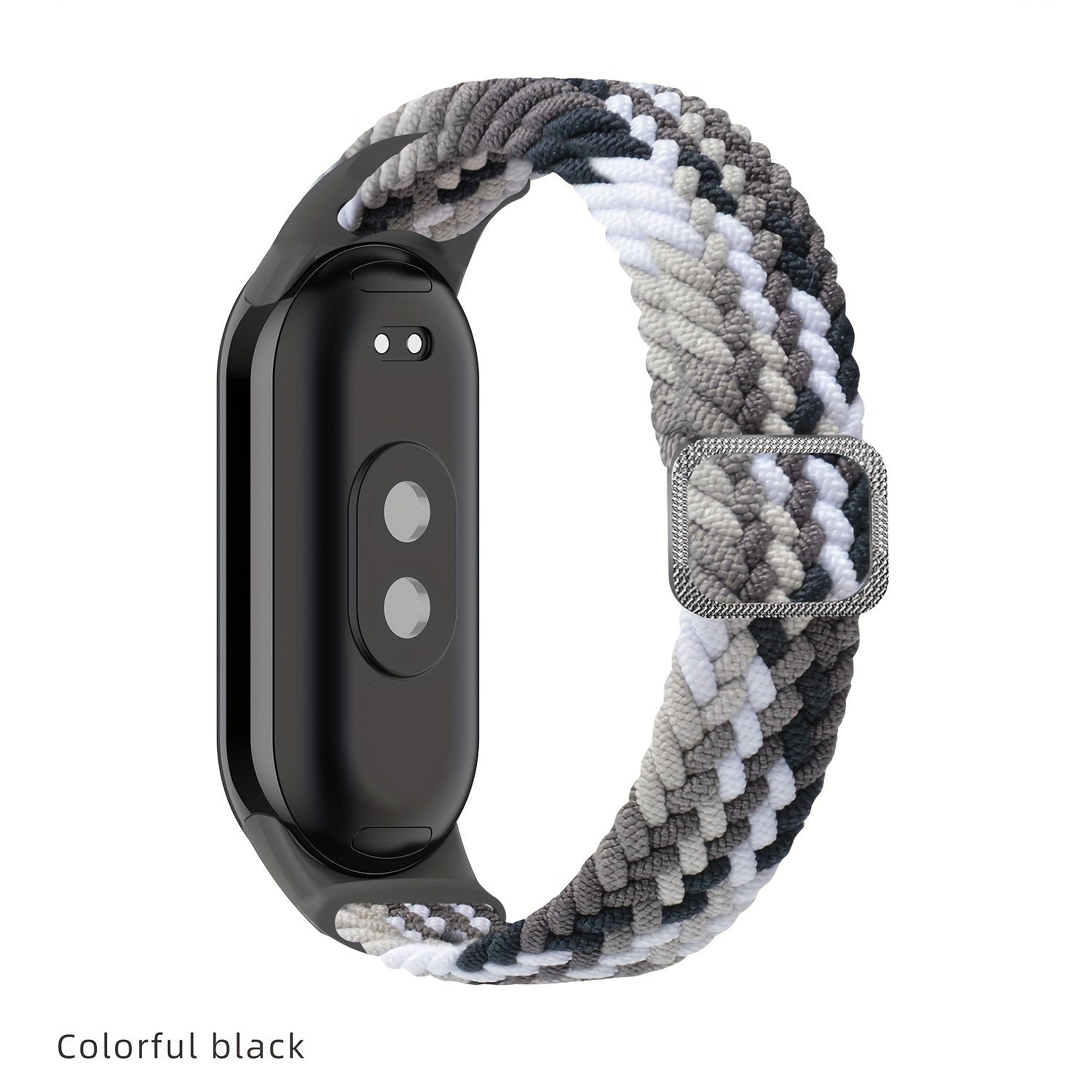 Nylon Braided Watch Strap with Adjustable Buckle for Xiaomi Mi Band 3 4 5 6 7 8 9