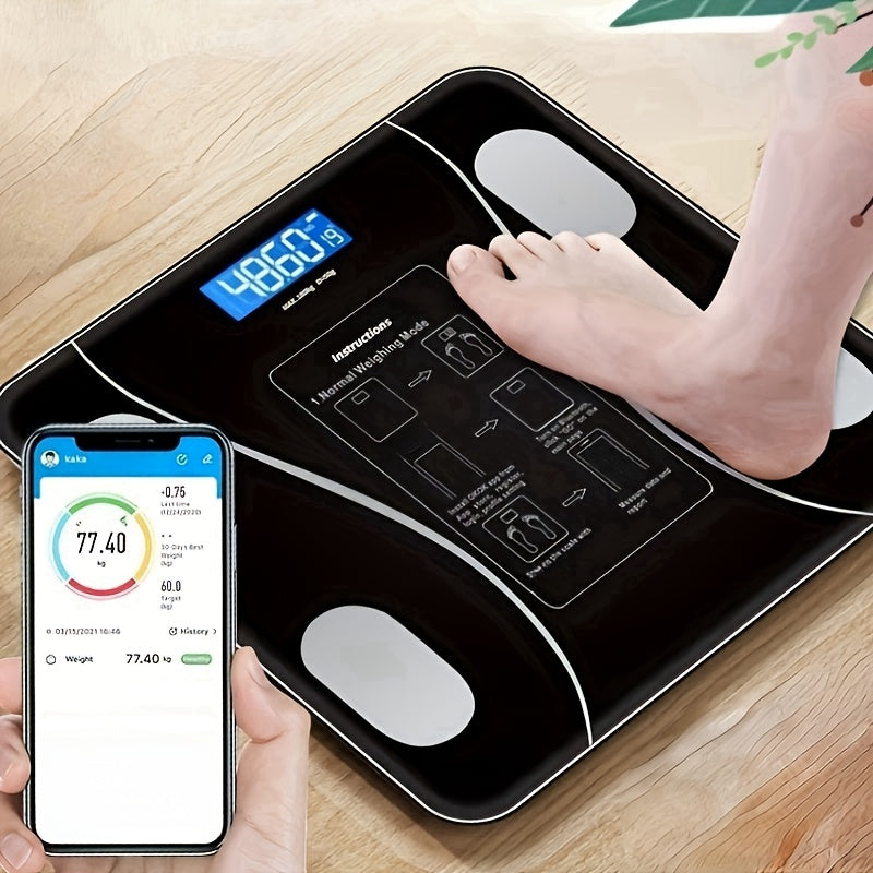 Wireless Digital Bathroom Scale for Body Weight Monitoring