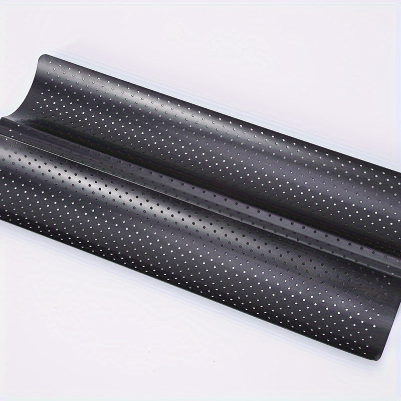 Baguette Baking Pan Non-Stick Mesh Mold 2 3 or 4 Slot Options