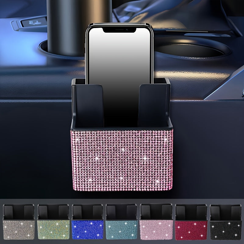 Универсальный держатель для телефона и очков в салоне автомобиля, на присоске, из пластика