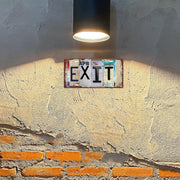 Retro Metal License Plate Sign 30x15cm for Home Bar Garage Farmhouse Decor