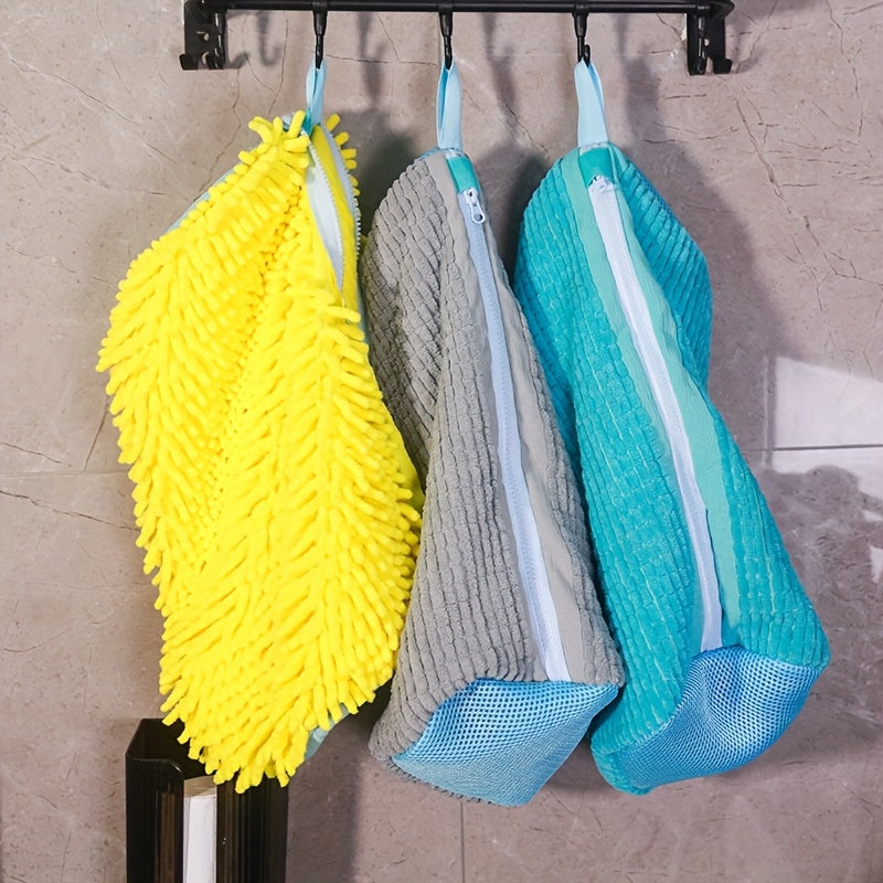 Footwear Cleaning Set with Reusable Shoe Washing Bag and Laundry Bags for Sneakers and Gym Shoes