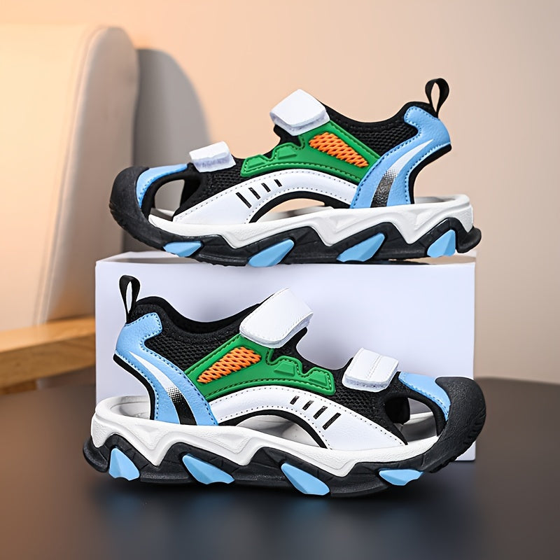 Kids Boys Sport Sandals Breathable Lightweight Non-Slip Casual Outdoor Shoes