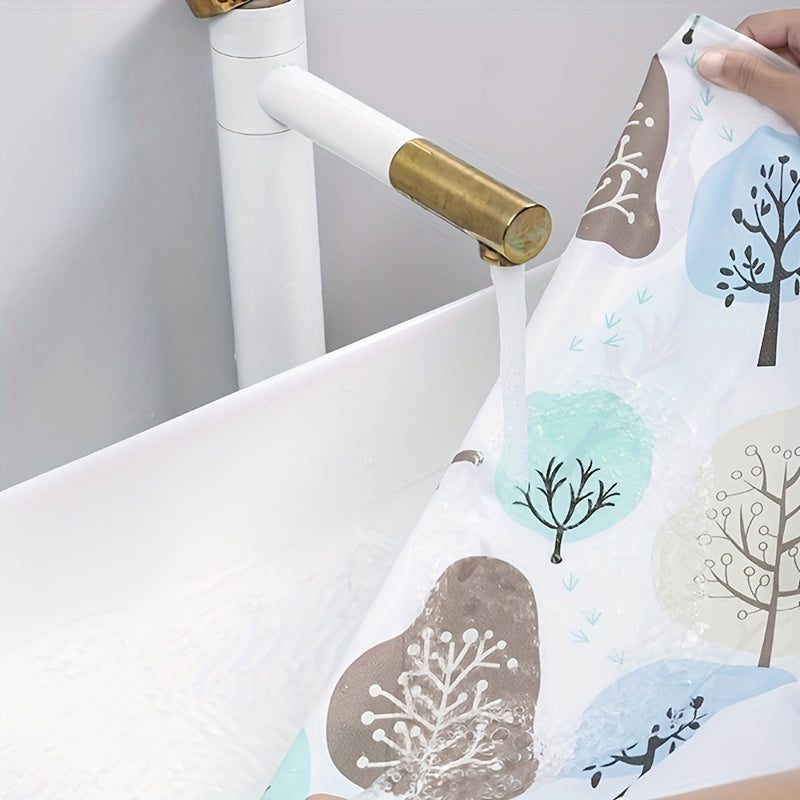 Universal PEVA Waterproof Washing Machine Dust Cover Thick Flip-Top Protective