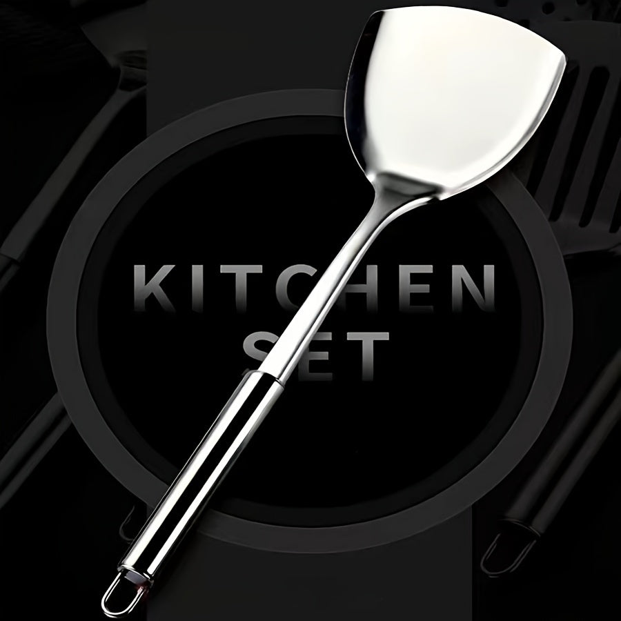 5-Piece Stainless Steel Kitchen Utensil Set Food-Grade Cooking Tools for Cooking and Serving