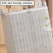 Large Clothes and Quilt Storage Box Dustproof Moistureproof Organizer Bag for Moving and Packing