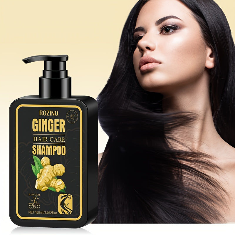 Unisex Ginger Shampoo 150ml Hydrating Cleansing Nourishing Hair Care