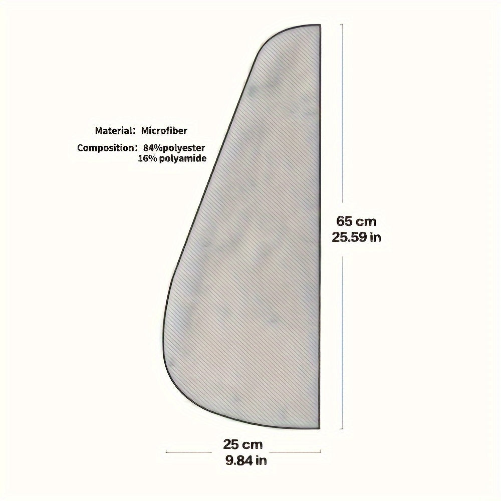 Striped Quick-Dry Headscarf Hair Towel Wrap Soft Bathroom Accessory