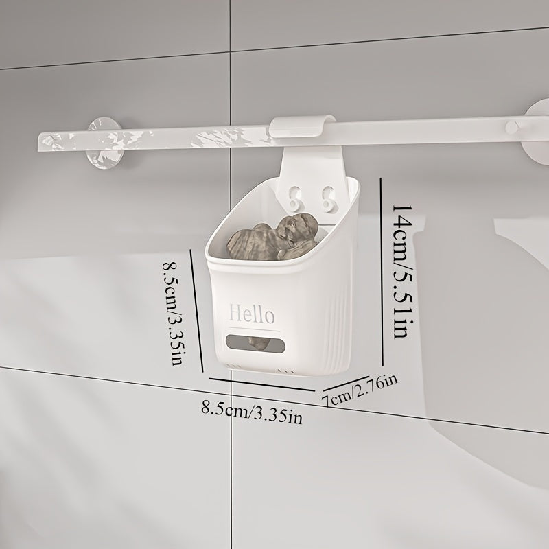 Multi-Purpose Plastic Storage Basket for Kitchen Bathroom and Home Use