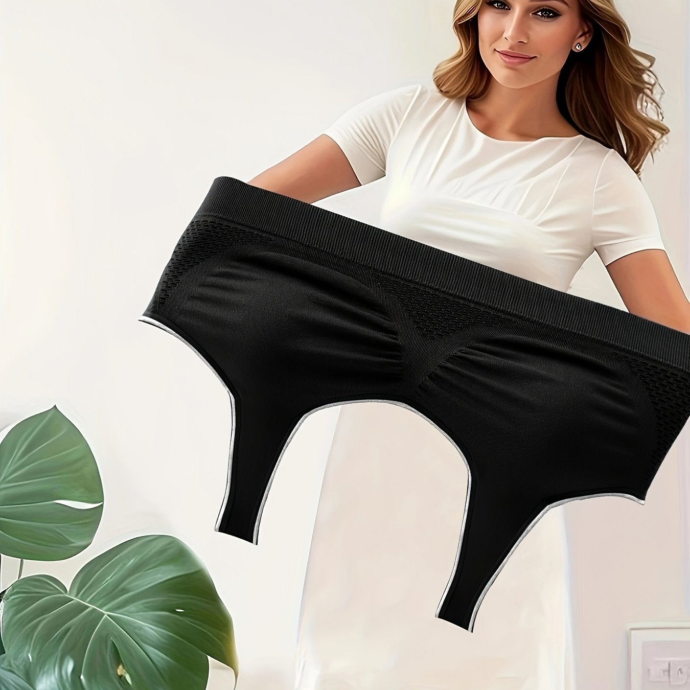 Спортивный бюстгальтер для женщин больших размеров из дышащей сетки с V-образным вырезом для йоги и повседневной носки