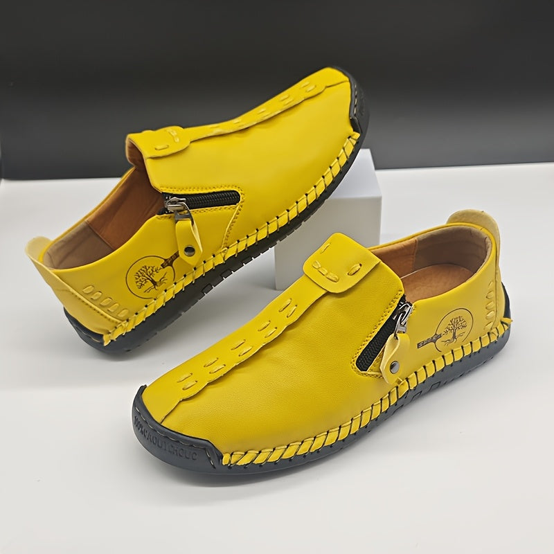 Ayollar uchun oson kiyiladigan loaferlar Nafas oluvchi sun'iy materialdan tayyorlangan, sirpanishga qarshi rezina, kundalik poyabzal