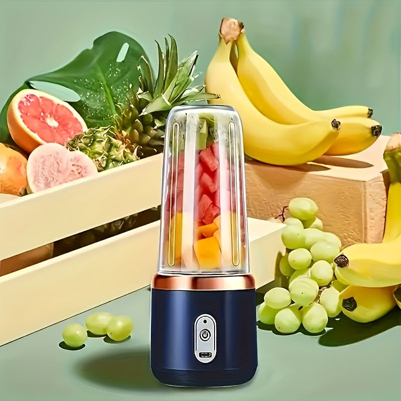 Portable Rechargeable Juicer Cup, Compact Mini Blender for Home and Travel