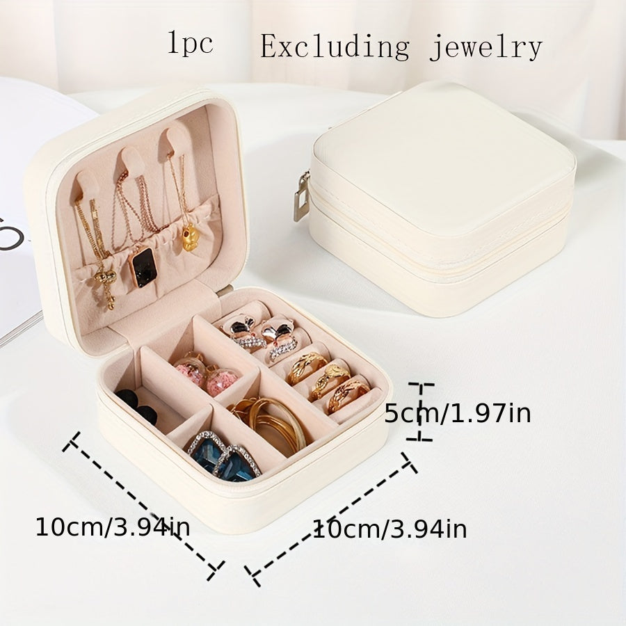 Elegant Velvet Jewelry Organizer for Necklaces Rings and Earrings