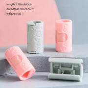 Pack of 10 Pink Bed Sheet Straps Elastic Woven Fabric Clips for Secure Bedding