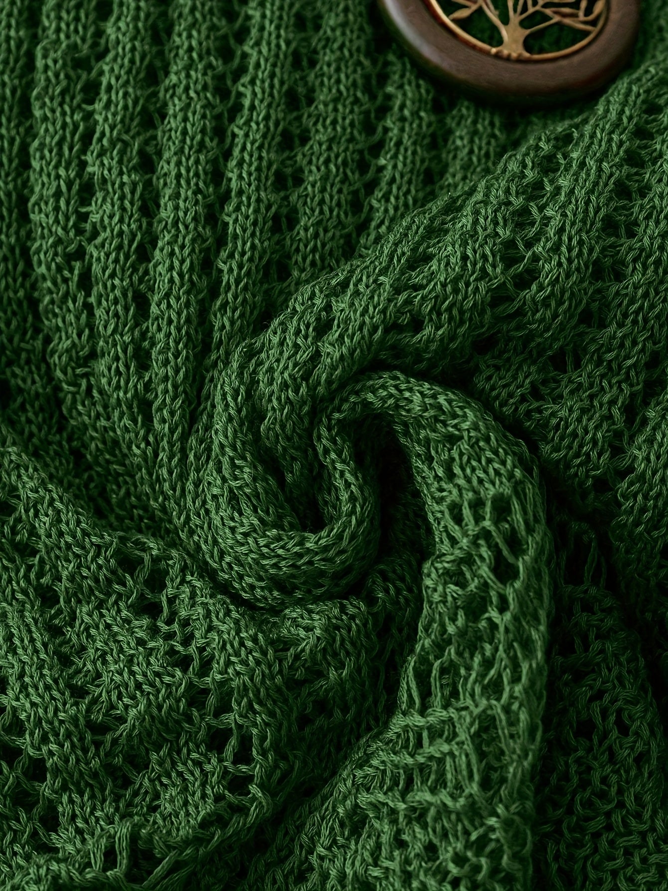 Plus Size Women's Sweater Knit Pullover Black Large