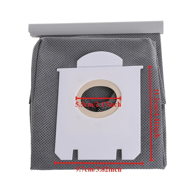 Replacement Vacuum Cleaner Dust Bag Non-Woven Fabric Compatible with FC8613 FC8614 FC8220