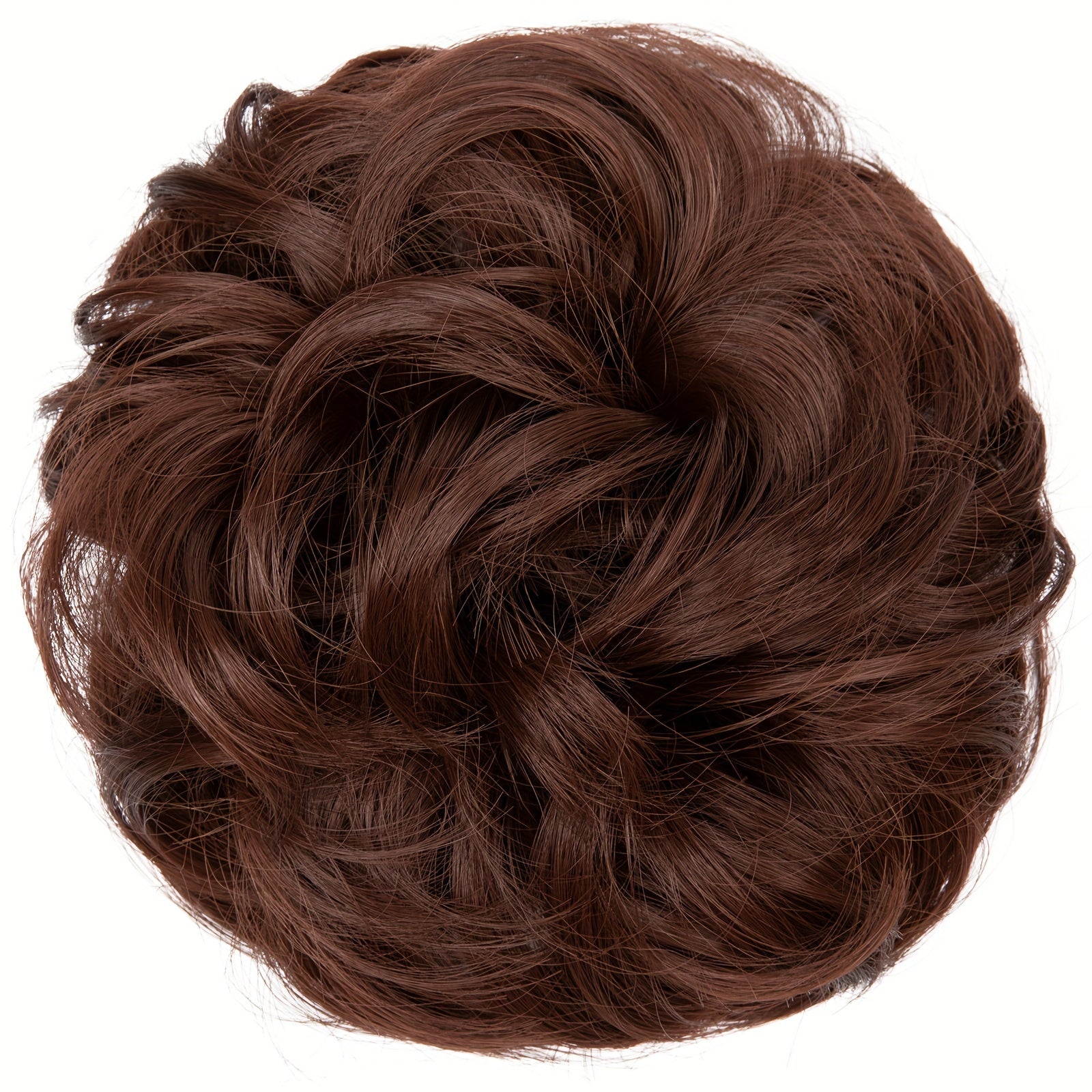 Women's Hair Wig with PET Material, High Gloss, Sewn Connection, 50g