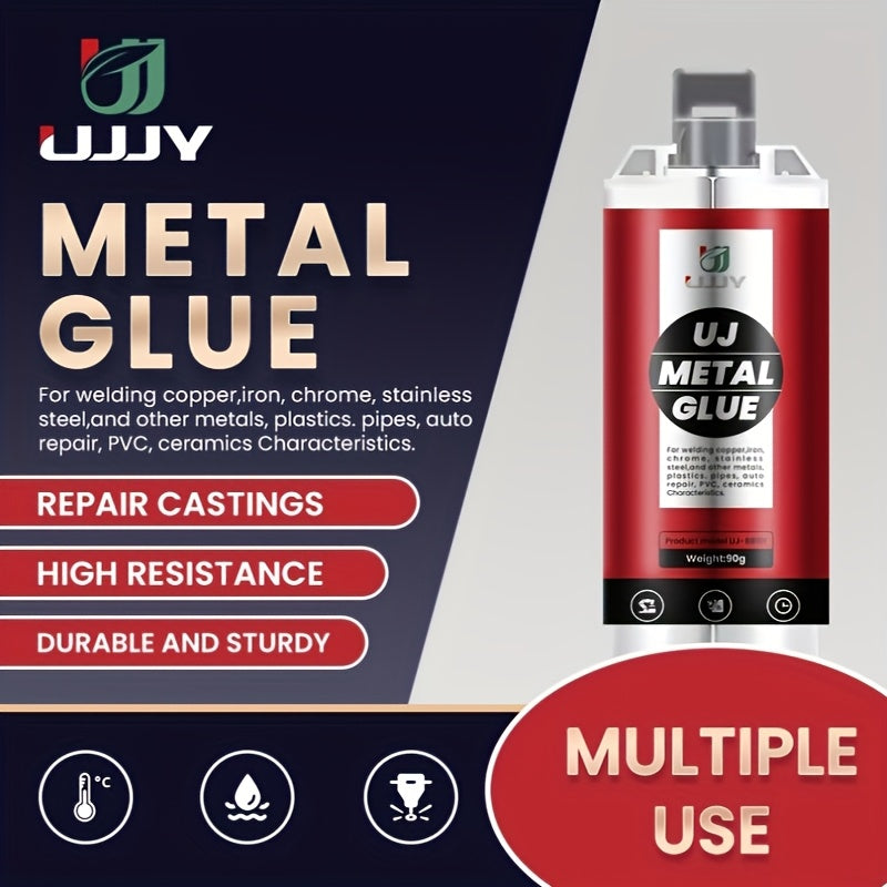 Red Metal Adhesive Gel Waterproof for Automotive Repairs Welding and Bonding