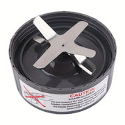 NutriBullet 600W/900W Pro uchun zanglamaydigan po'latdan yasalgan ekstraktor pichog'i - silikon kauchuk muhrlar va O-ringlar bilan mos keladi - blender uchun oziq-ovqat xavfsizligi bo'yicha almashtirish qismi