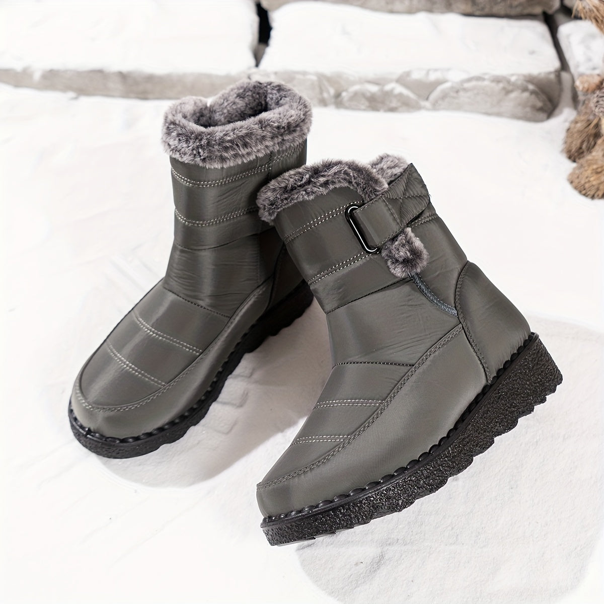 Women's Waterproof Winter Snow Boots Anti Slip Warm Footwear